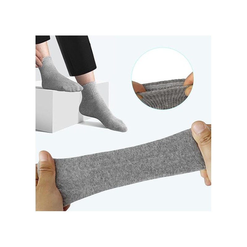 Disposable Socks 20 Pairs – Compressed Cotton Socks for Men