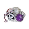 AGORA Soccer Ball Net Carrier Bag (10-12 Balls), White