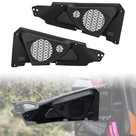 SAUTVS Front Door 6.5" Speakers Pods for Polaris RZR XP 1000/RZR 900 Accessories 2014-2023, 6.5 inch Front Speaker Pods Panels (One Pair)
