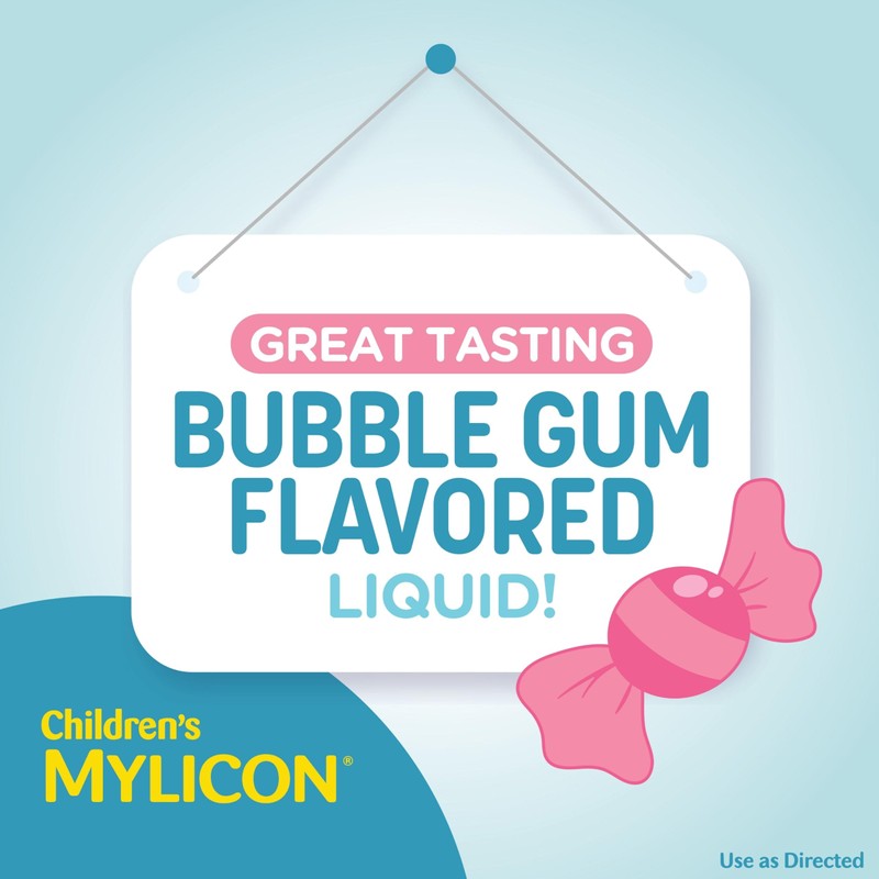 Children's Mylicon All-in-One Tummy Relief Liquid For Indigestion for Kids,