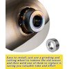 2Pcs M22 x 1.5 Soot Sensor Repair Fitting(Stainless Material) Compatible