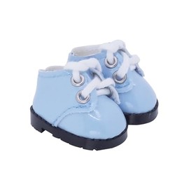 Etistta 17cm Doll Shoes for 17cm Doll Boots, 6.7 inch Doll Shoes Accessories (Blue)