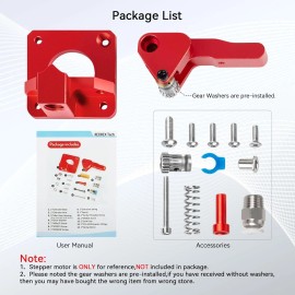 Brand: REDREX Redrex Dual Gear Ender 3 Extruder with Two Washers Metal Drive Feeder...