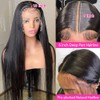 tobasew 13x6 Straight Lace Front Wigs Human Hair 200 Density