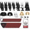 SHALL 102PCS Multitool Blades, Oscillating Multi Tool Accessories kits US