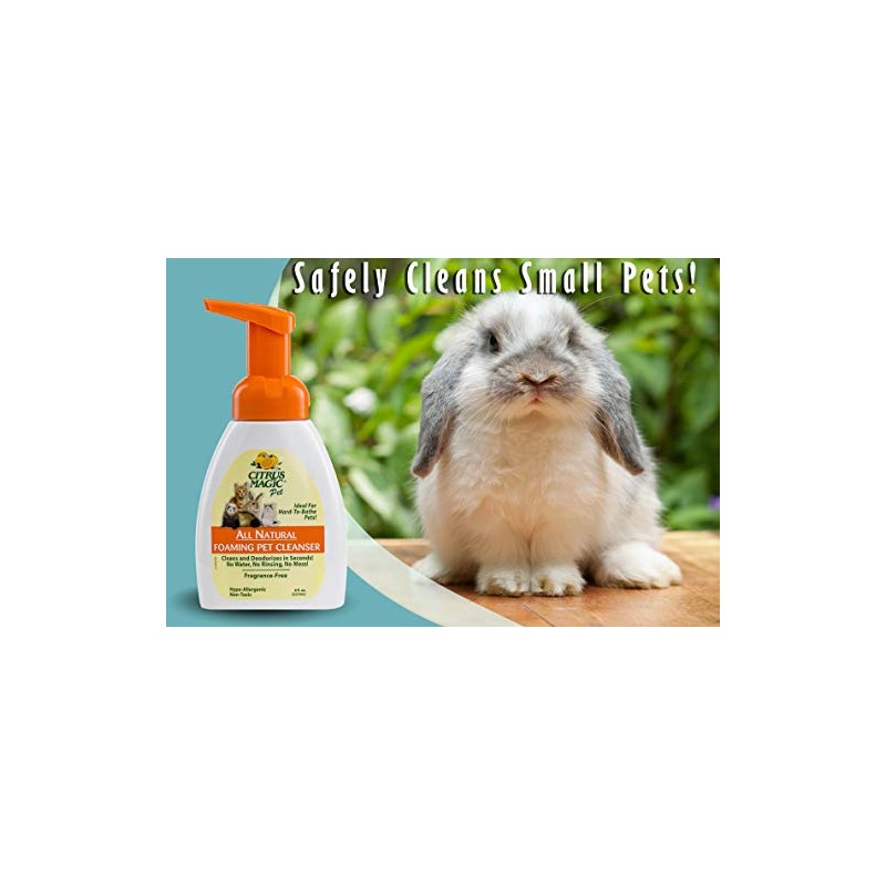 Citrus Magic Foaming Pet Cleanser, 8-Ounce