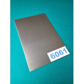 .250 Aluminum Metal Sheet Plate - 12 x 18 x 1/4" - Flat Plain Plate Panel .. Aluminum Alloy 6061 T651 is a Medium to high Strength Heat-treatable Alloy with Strong Strength.