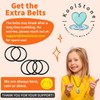 5 Packs of Rock Tumbler Replacement Belts, Only Compatible with