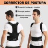 2 Pcs Fajas Para Corregir Postura Joroba En Hombres Mujeres