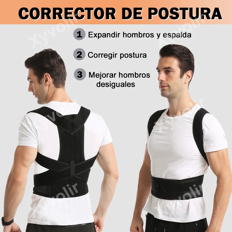 2 Pcs Fajas Para Corregir Postura Joroba En Hombres Mujeres