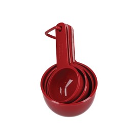 KitchenAid Universal Measuring Cups Set, Measuring Spoons and Cups for Scale, Empire Red