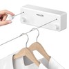 Mbillion Retractable Clothesline 13.8 Ft Stainless Steel Double Clothes line