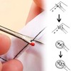 5 Pcs Seam Ripper Set - Luoqun88 Sewing Tool Kit,
