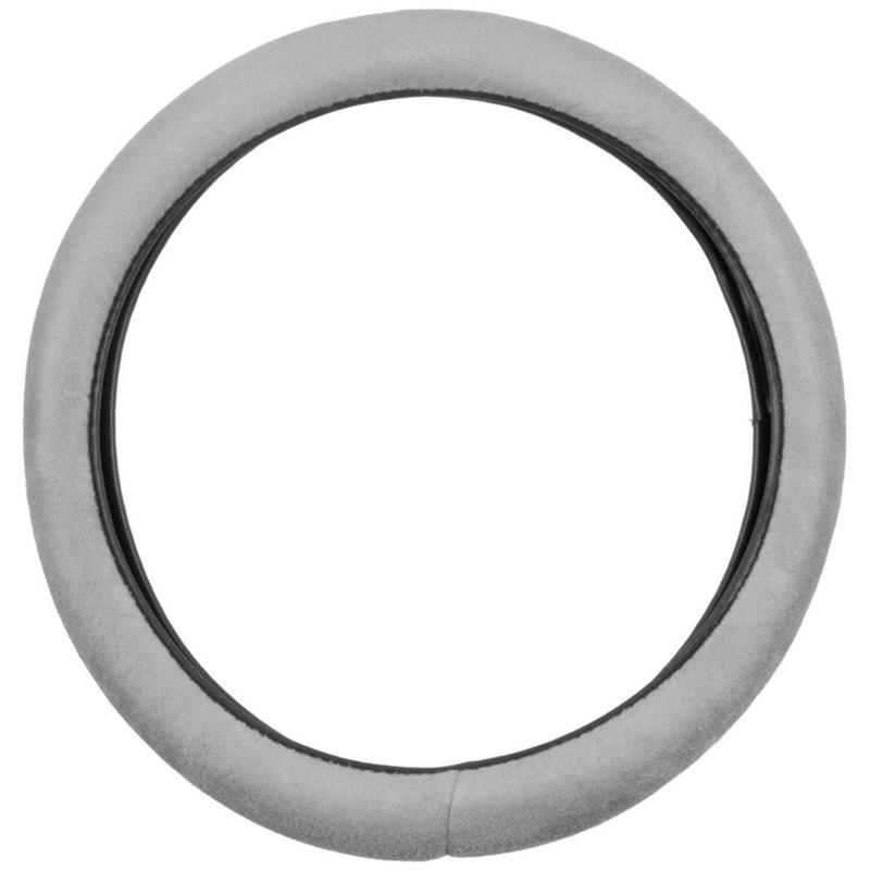 Memory Foam Steering Wheel Cover - Gray