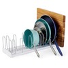 YouCopia StoreMore Expandable Pan and Lid Rack, 12.5"-22" Wide Adjustable