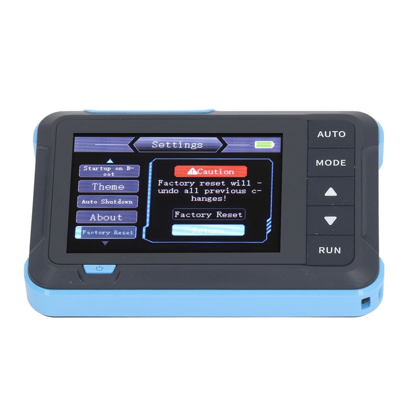 Handheld Digital Oscilloscope 2.8 Inch TFT 5.0MS/s High Sampling Rate
