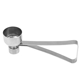 Cortador de Cáscara de Huevo de Acero Inoxidable, Herramienta de Abridor, Separador de Cáscara de Huevo para Huevos Duros y Blandos