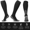 Awenia Compression Stockings, Black-2Pack
