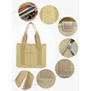 Women's Medium Handbag Canvas Satchel Tote Bag Shoulder Bag Shopper