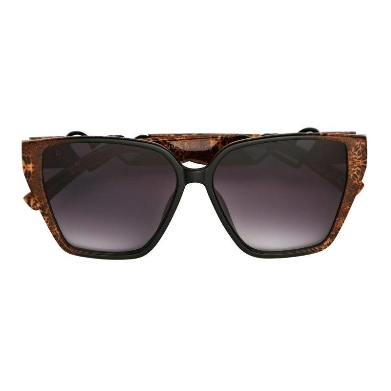 Betsey Johnson Women's Soul Shine Sunglasses, leopard