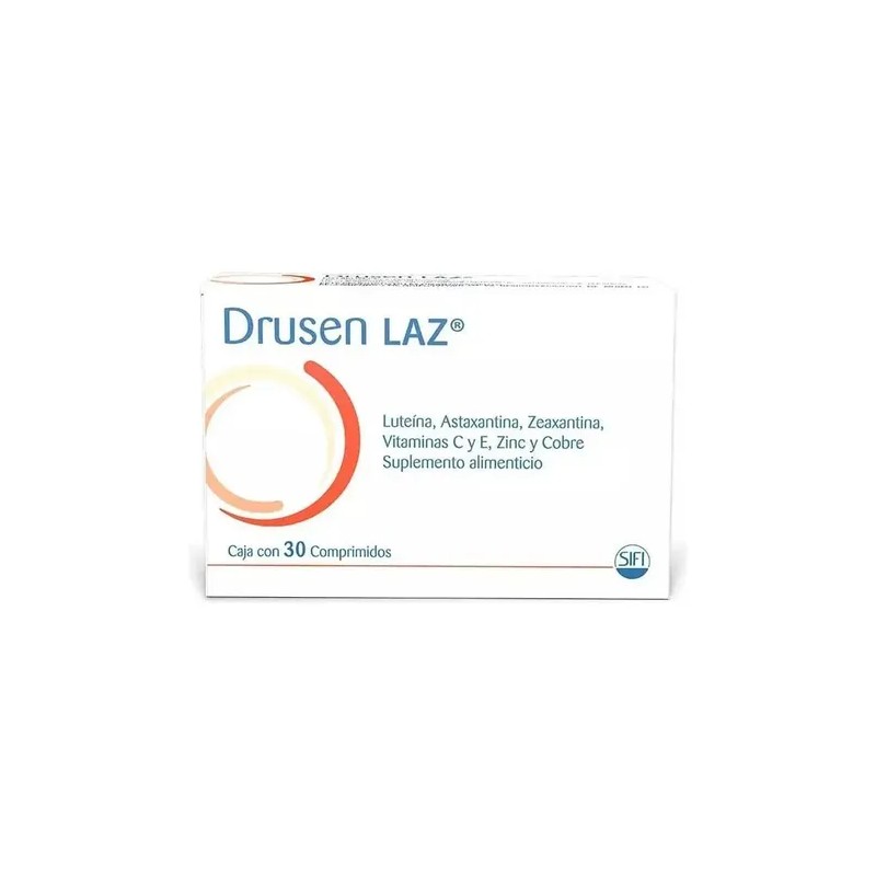 Drusen Laz Suplemento Alimenticio Caja Con 30 Comprimidos Sabor N/a