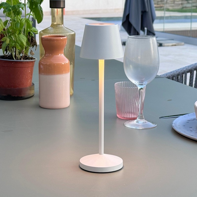 Lumisky EMILY Wireless LED Table Lamp, Warm White, Dimmable, Height