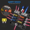 Nilight - 50055F 6 Way Blade Screw Fuse Block 6