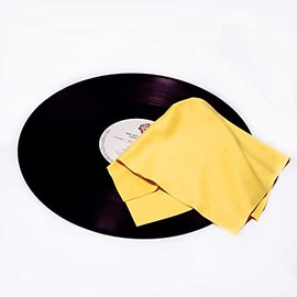 6 x Extra Large Microfibre Record Cleaning Cloths for 7 Inch and 12 Inch Vinyl
