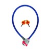 Legami - Bicycle lock with key, tiger motif, polyester exterior,