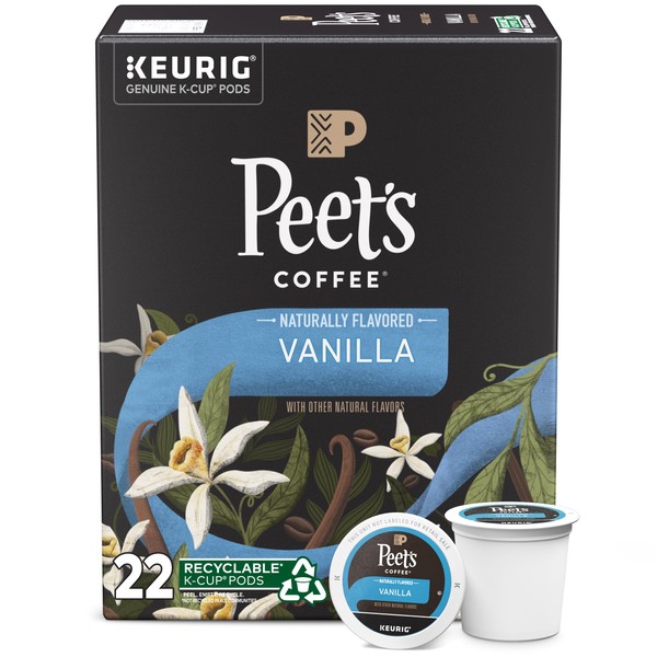 Peet's Coffee, Flavored Coffee K-Cup Pods for Keurig Brewers -