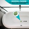 arteneur® Universal Bath Plug with Jungle Motif, Triple Seal, Adjustable,