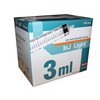3ml Syringe Rays Sterile Box of 100 Latex Free