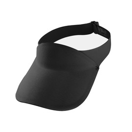 LOTGET Sun Visor for Kids Sun Hat for Boys Girls 4-10Y (Polyester, Black)