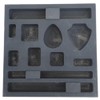 OSALADI Graphite Mould 11 Holes Ingot Mould Metal Melt Casting