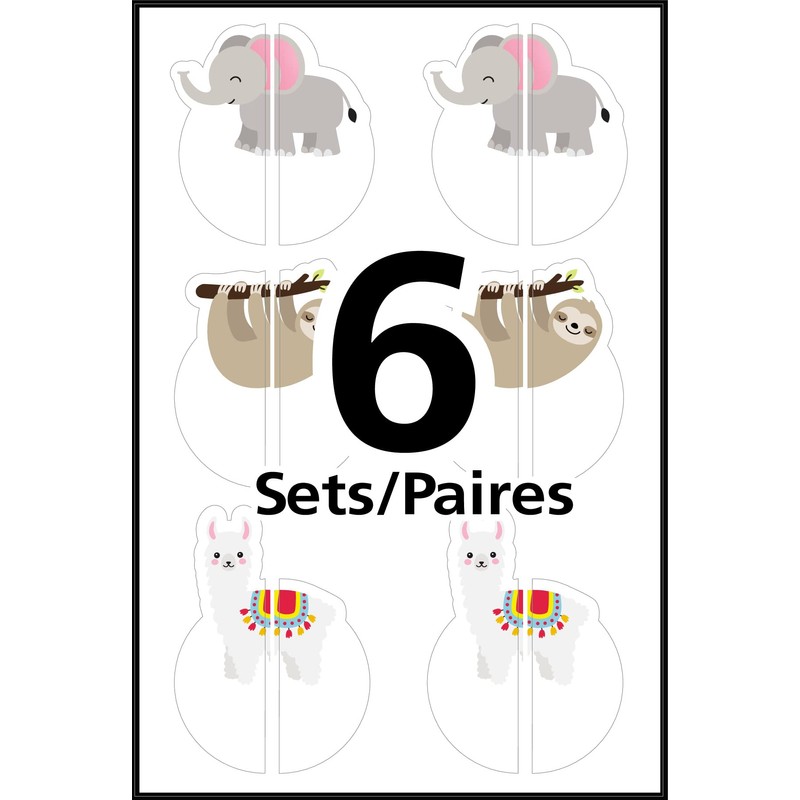 Avery with Mabel's Labels Shoe Labels - Critters, Handwrite, Assorted