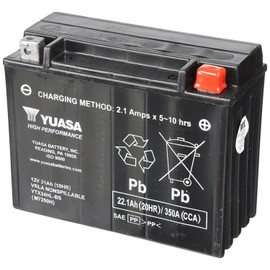 Yuasa YUAM7250H YTX24HL Factory Activated H Series AGM Battery