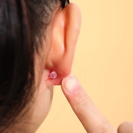 Rubber Earring Backs Soft Clear Earring Backings for Studs Hypoallergenic Silicone Earrings Backs Stopper Replacement for Women (400 Pcs)