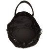 Hydrangea 5786-01 Black Formal Drawstring Sub Bag, Black