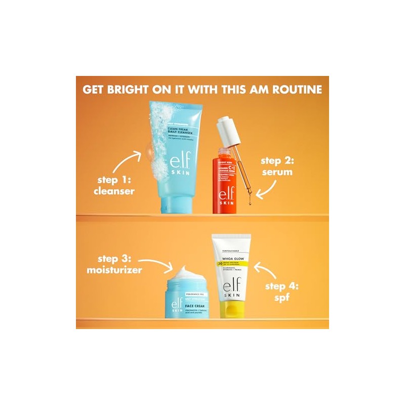 e.l.f. Suero Bright Icon Vitamin C + E + Ferulic