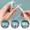 Set of 4 Adjustable Crochet Rings with Thread Guide for
