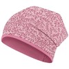 Smarilla Girls' Autumn Beanie Transition Hat Cotton Double Layer, Pink