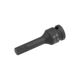 TOP-VIGOR Impact Hex Bit Socket, 3/8" Drive x H8 (8mm) Allen Key Socket, Premium CR-MO Steel Bits, Hex Bit with 60mm Length for Torque Wrench, Ratchet Wrench, Impact Power Drills