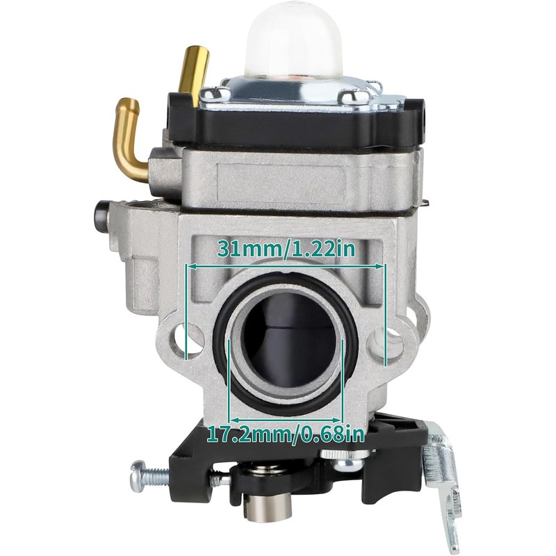PR48BT Carburetor for Poulan Pro PR46BT PR48BT 46cc 48cc Gas