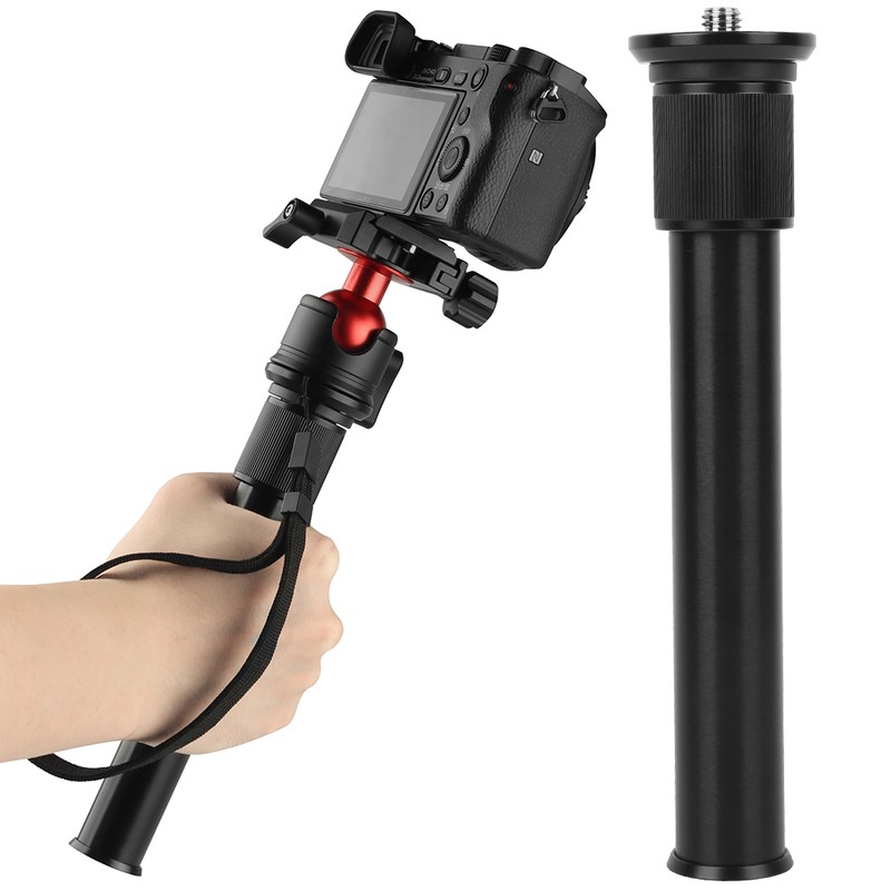 Alloy Tripod Axis Extension Rod Video Shooting Stabilizer Extension Bar