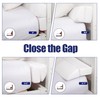 HOMBYS Wedge Pillow Headboard for Bed Gap,Foldable Bed Wedge Gap