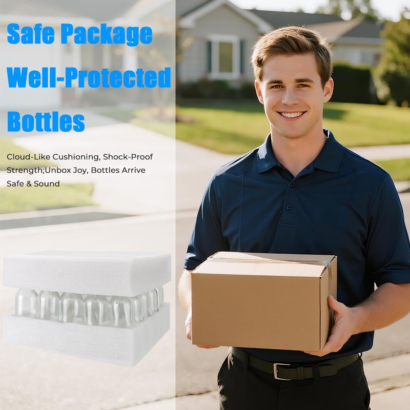 5 oz Hot Sauce Glass Bottles with Leak Proof Cap,Orifice