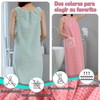 YOGONEV Bata de Baño Mujer Toalla Super Absorbente y Secado