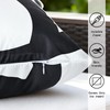 QoBexim Abstract Lines Outdoor Waterproof Pillow Covers 18x18 Inch, 2