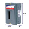 Volteck CCS-2, Centro de carga de sobreponer, 2 polos, Volteck