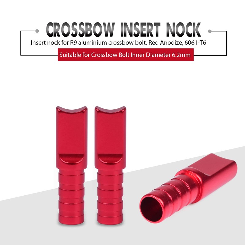 EOU Crossbow Bolts Nock for R9 Cobra Adder Crossbow Insert